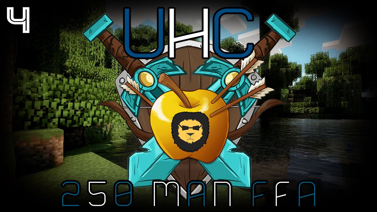 BADLION "250 MAN FFA UHC" Ep.4 w/ Taz (Minecraft Ultra Hardcore)
