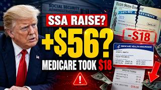SSA Adds $56 to Your Check in 2026 — But Medicare Already Took $18 Before You Got