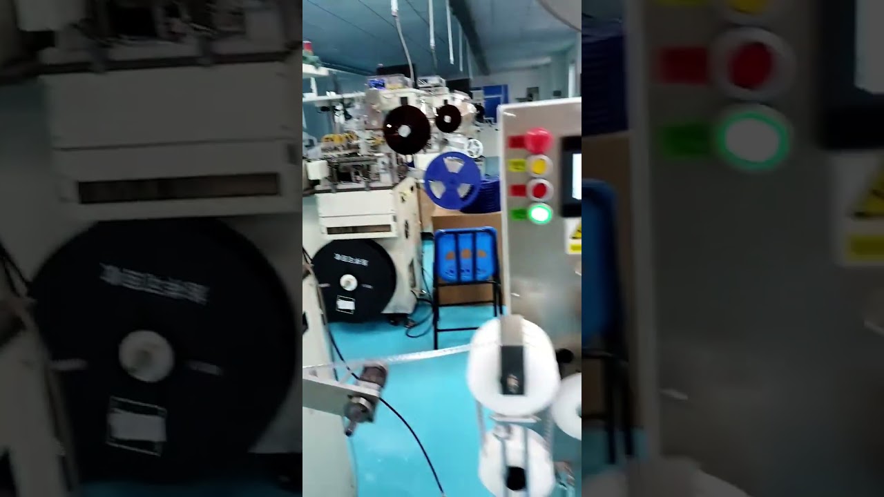 Automatic reels changing machine#semiconductor #reelschanging
