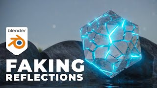 Making Fake Reflections in Blender 2.92