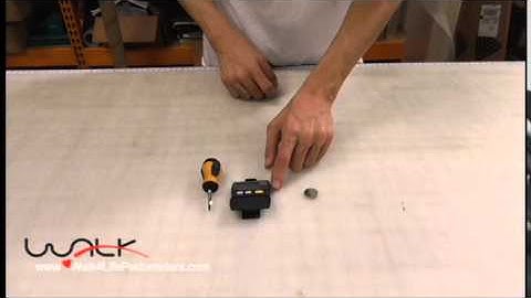 Pedometers and changing pedometer batteries