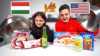 MAGYAR VS. AMERIKAI SNACKEK🍩🍪