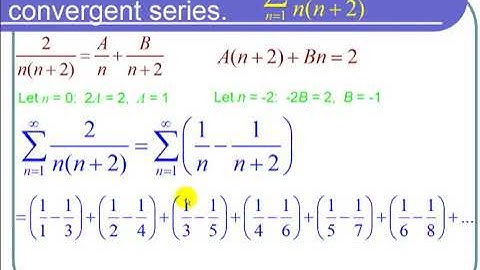 Finding the Sum of a Telescoping Series