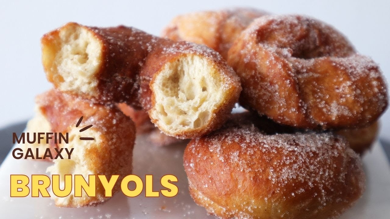 BRUNYOLS de l'Empordà, receta tradicional de buñuelos de Pascua en Catalunya