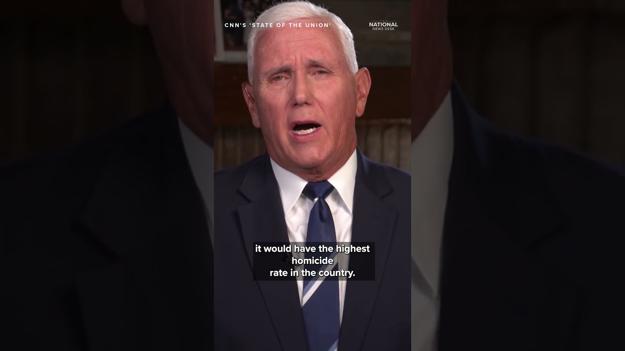 Former Vice President Mike Pence Says He Supports Trump S DC Takeover