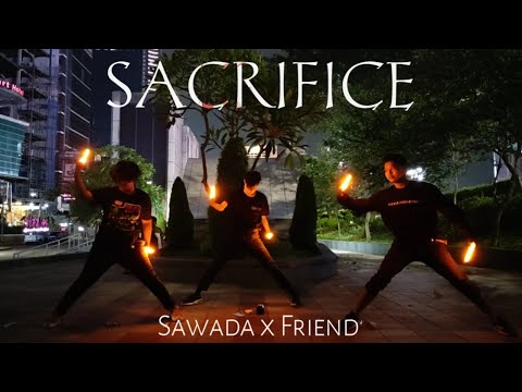 [Sawada x Friends] サクリファイス／まふまふ |Sacrifice Mafumafu, To The Abandoned Sacred Beast OST [ヲタ芸]