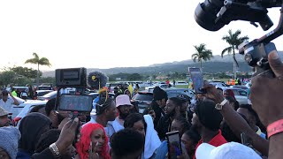 Valiant entertains fans after not getting to complete his set - Sting 2022 | Early Morning