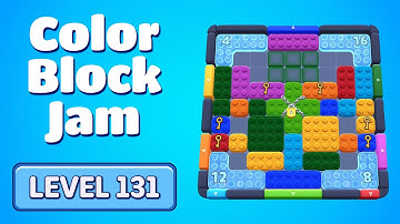 Color Block Jam Level 131 Solution Walkthrough