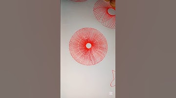 The Make Spirograph Art | Golap Fuler Kata | #shorts #spirograph #Atik_Mia_official