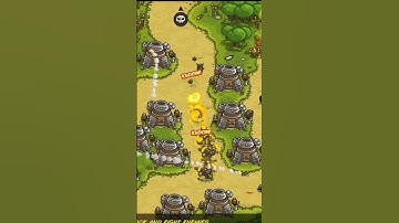 Big Bertha Towers Vs Endless Waves of Enemies #shorts