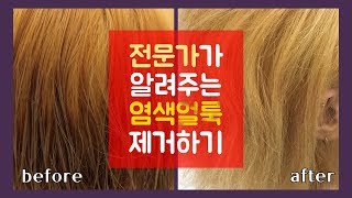 검은색 염색 후 탈색하면 어떻게 되나요? 😎 (feat. 탈염제)