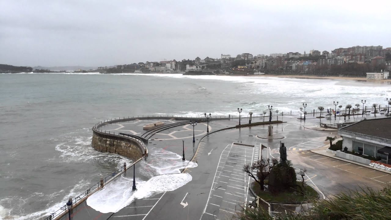 Olas Febrero 2016 Santander (Cantabria)
