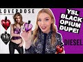 DIESEL LOVERDOSE PERFUME RANGE REVIEW | YSL BLACK OPIUM DUPE LOVERDOSE RED KISS, TATOO | Soki London