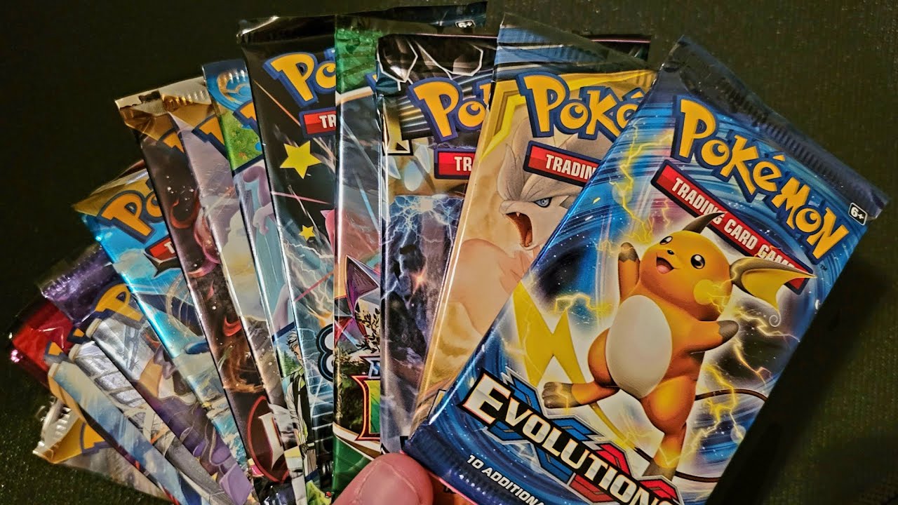 Random Pokémon Booster Pack Opening!! - YouTube