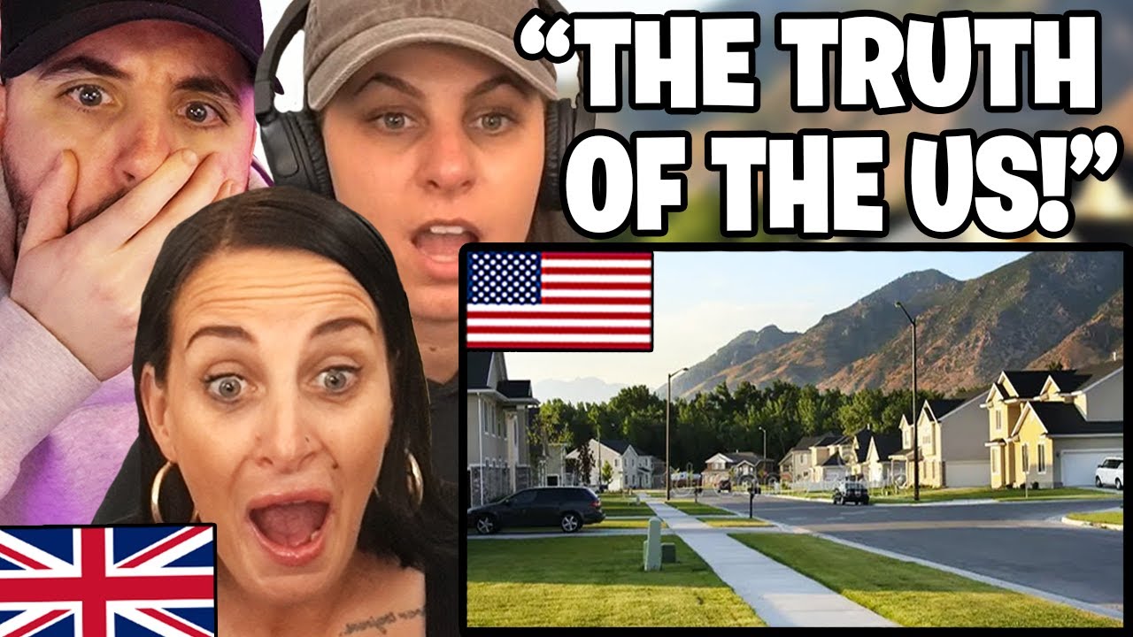 Британская семья комментирует, почему жизнь в Америке НАМНОГО лучше.