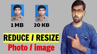 How to reduce image size in kb | 20 kb ka photo kaise banaye paint | Photo ka size kaise kam kare
