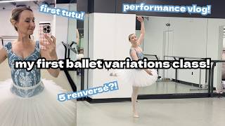 Performing my 1st ballet variation ever | Adult Ballet