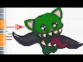 Green Monster Imposter but Cats Sing It (FNF Among Us)