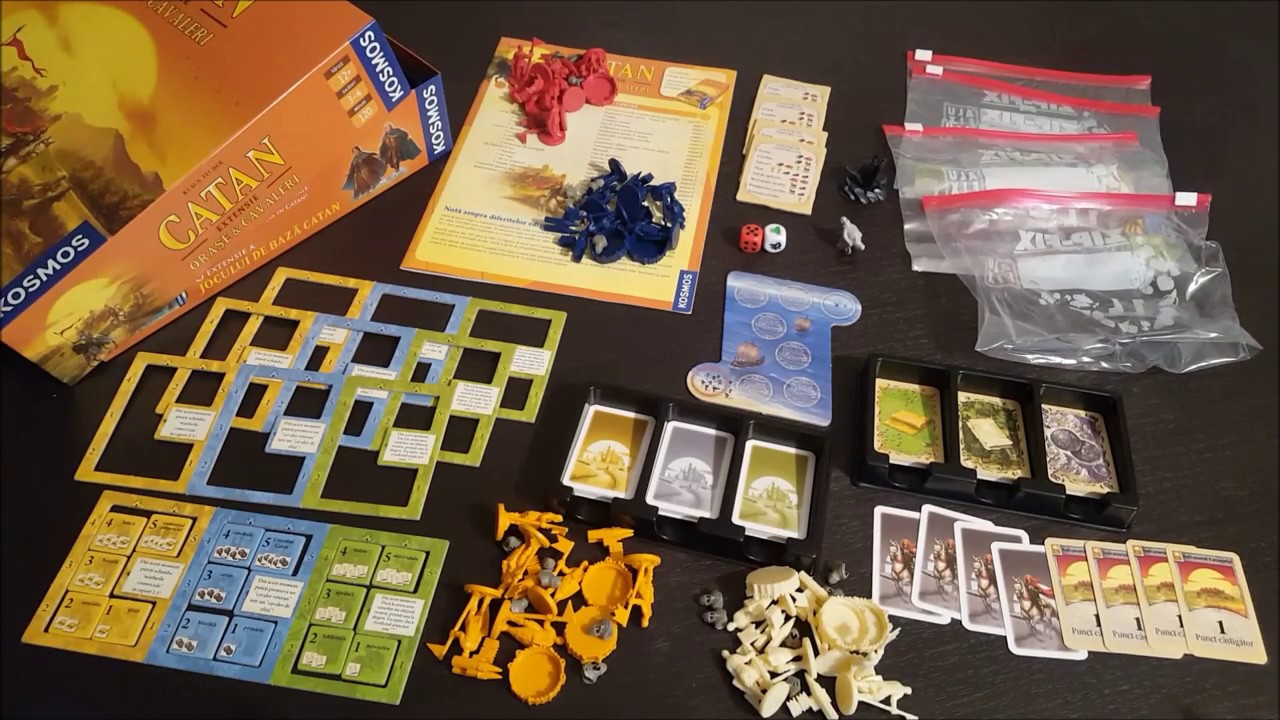Catan Relaunch - Città e Cavalieri, Exp 5/6 Catan Relaunch - Città e Cavalieri, Exp 5/6