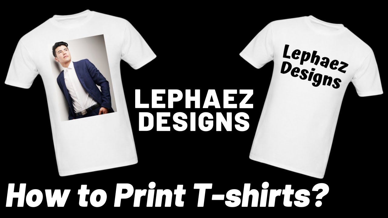 Best T Shirt Printing See How to Print T Shirts YouTube