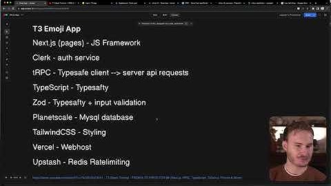 My Next.js Emoji Web App [T3 Stack Showcase]