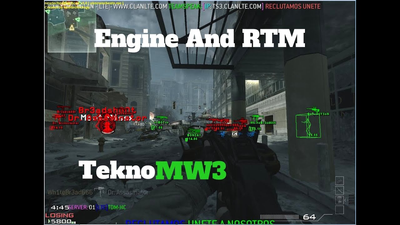 [TeknoMW3/Mods]RTM and Engine