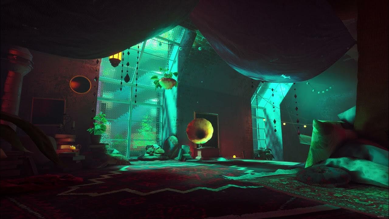 Stray Clementine's Apartment Ambiance (40 Minutes) YouTube