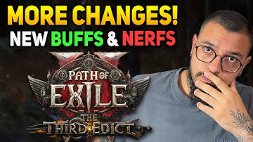 NEW MASSIVE BUFFS & NERFS Added To The Patch Notes - Path of Exile 2