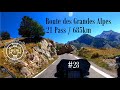 Motorradtour Route des Grandes Alpes 21 Col / 685km