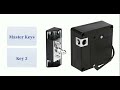 Hidden RFID Cabinet Lock – Keyless Secret Lock for Drawers and Cabinets with USB Power