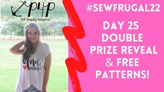 #SewFrugal22 Day 25 Prize Reveal