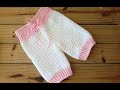 Calça de Croche para bebê 3 a 6 meses/pantalon a crochet/baby pants