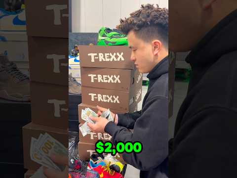 Selling unreleased Travis Scott’s from overseas… who won the deal? 🧐