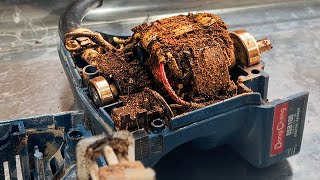 Successfully Restored and Repaired DONG CHENG DSB 100 Sanding Machine