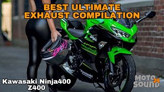 Kawasaki Ninja 400 Best Ultimate Exhaust Sound Compilation Z400