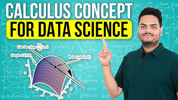 Calculus Concepts For Data Science|Calculus for Machine Learning|Mathematics for Data Science