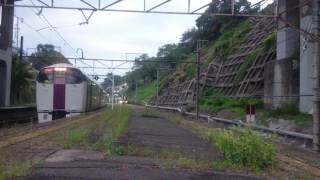 E257系 M108編成 特急あずさ ありがたいMHホーン