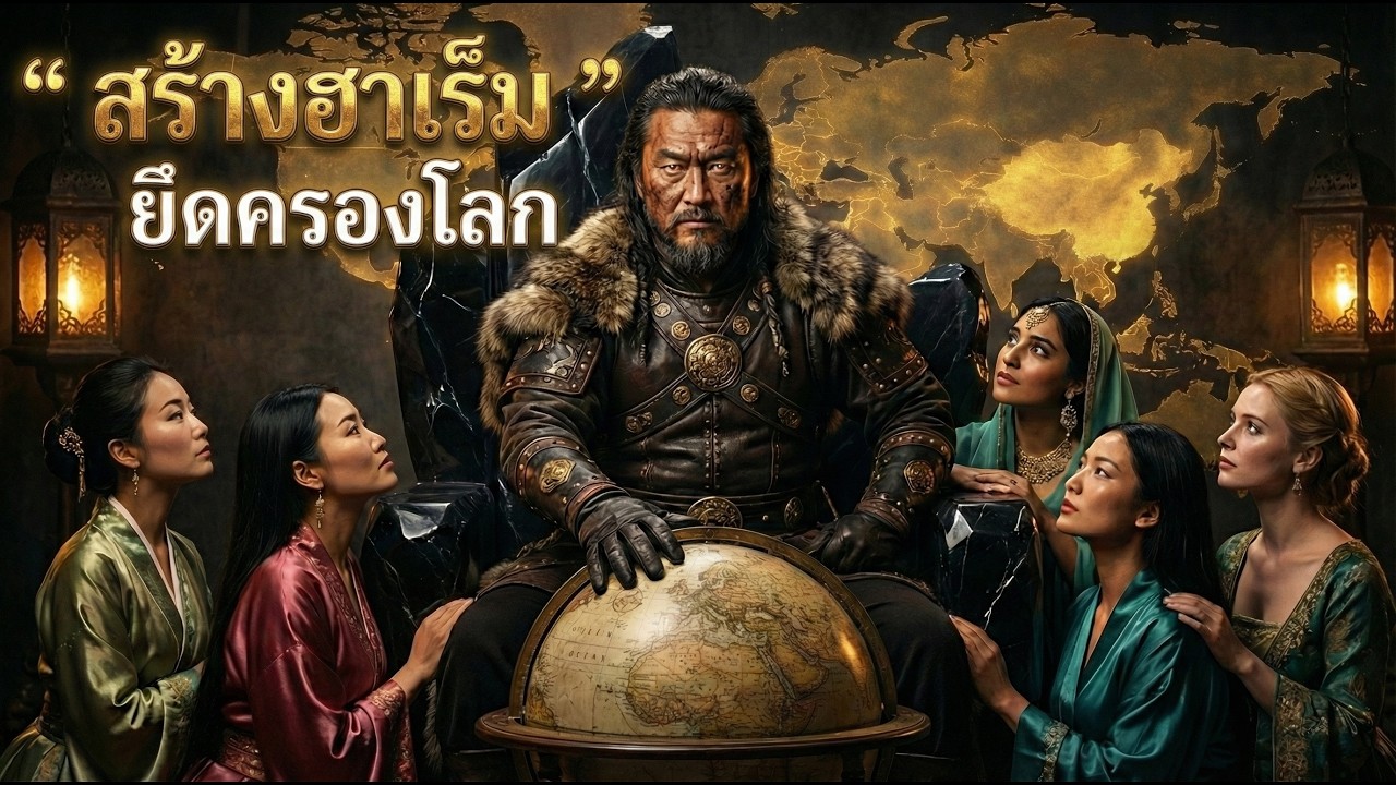 เจงกิสข่าน: วิธียึดครองโลกโดยใช้ลูกนับ 1,000 คน! ทำยังไง? | PODCAST ประวัติศาสตร์ EP.33