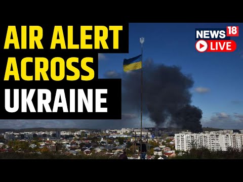 Russia Ukraine War Updates | Alert Issued Across Ukraine | Explosions Hit Kyiv | News18 Live