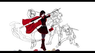 RWBY Speedart part 1: Ruby Rose