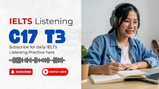 IELTS Listening Practice Test | Cambridge 17 Test 3 | Real Exam Audio