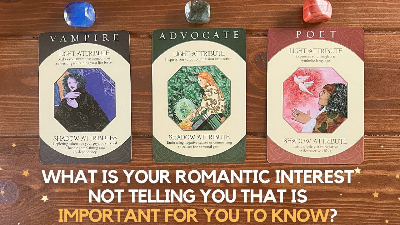 What Is Your Romantic Interest Not Telling You That Is Important For You to Know? ✨🤫✨| Pick A Card