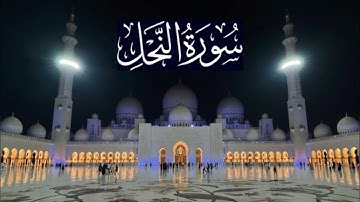 سورة النحل كاملة - ادريس ابكر رمضان 1438 - 2017