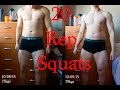 Review of the 20 Rep Squat Routine (Before & After)