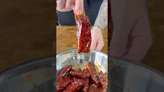 Cajun Honey BBQ Party Ribs! #shorts