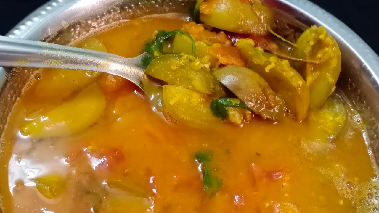 Sambar Recipe | South Indian Sambar | Brinjal Sambar | Kathirikai ...