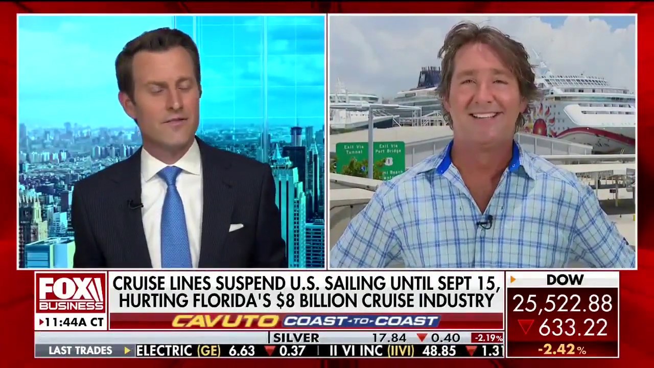 FOX Business reviews current cruise ship operations and crew repatriations
