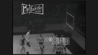 1935 College Basketball NYU Violets Beat Cal Golden Bears 41-26