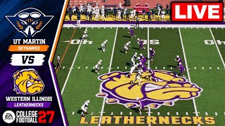 UT Martin vs Western Illinois | NCAA Football Week 8 - October 24, 2026 College Football 27 Sim News