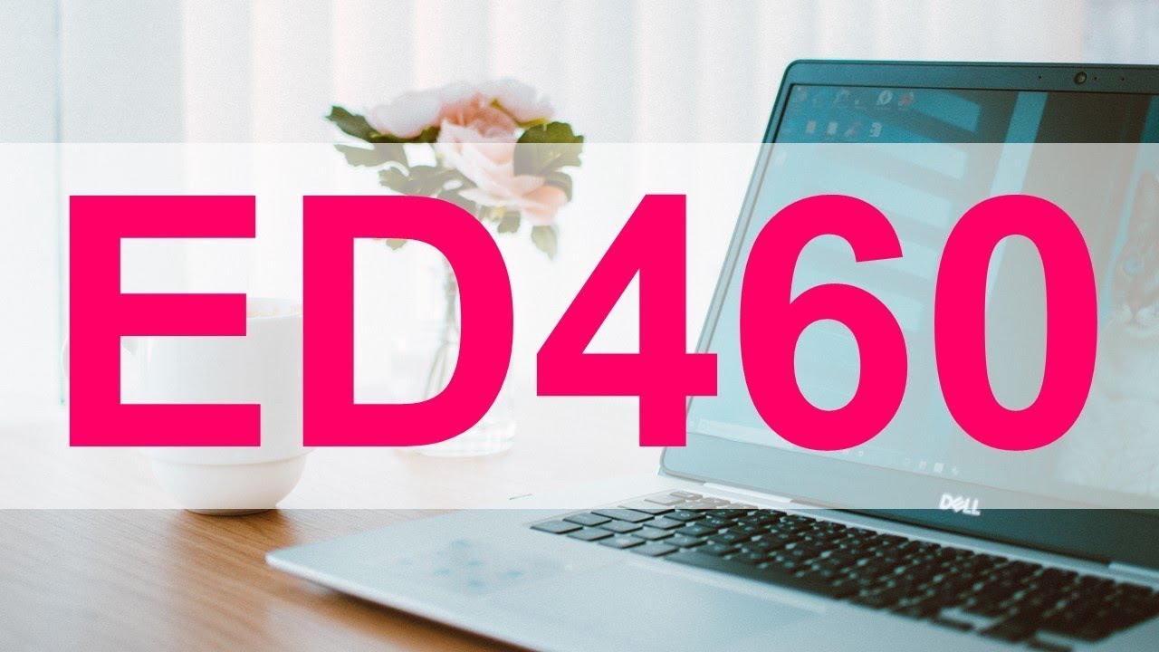 ED460 - محاضرة إلكترونية 25.04.2020